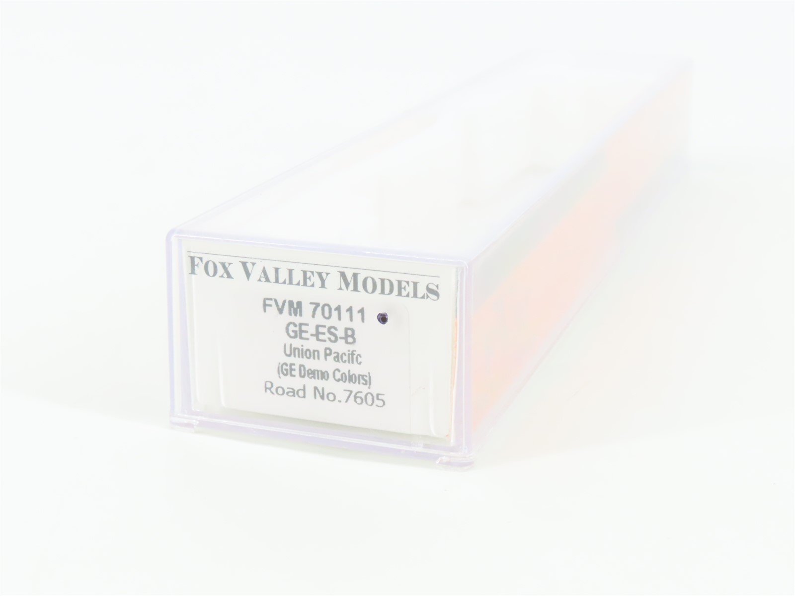 N Scale Fox Valley FVM 70111 UP GE Demonstrator ES44AC Diesel Locomotive #7605