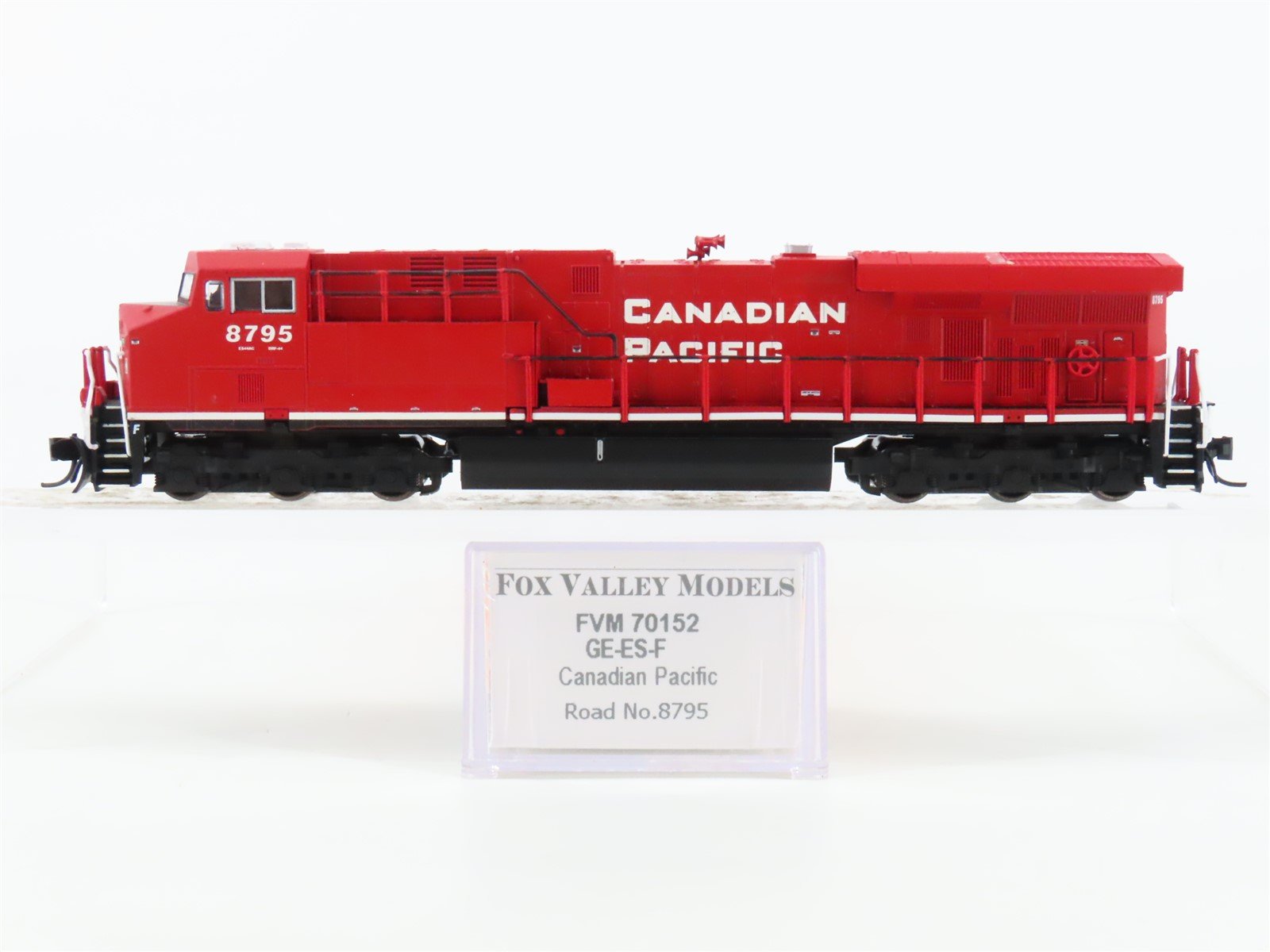 N Scale Fox Valley FVM 70152 CP Canadian Pacific ES44AC Diesel Loco #8795