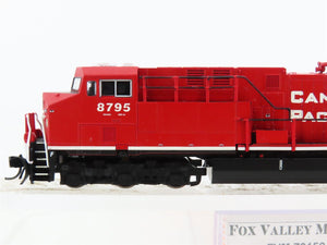 N Scale Fox Valley FVM 70152 CP Canadian Pacific ES44AC Diesel Loco #8795