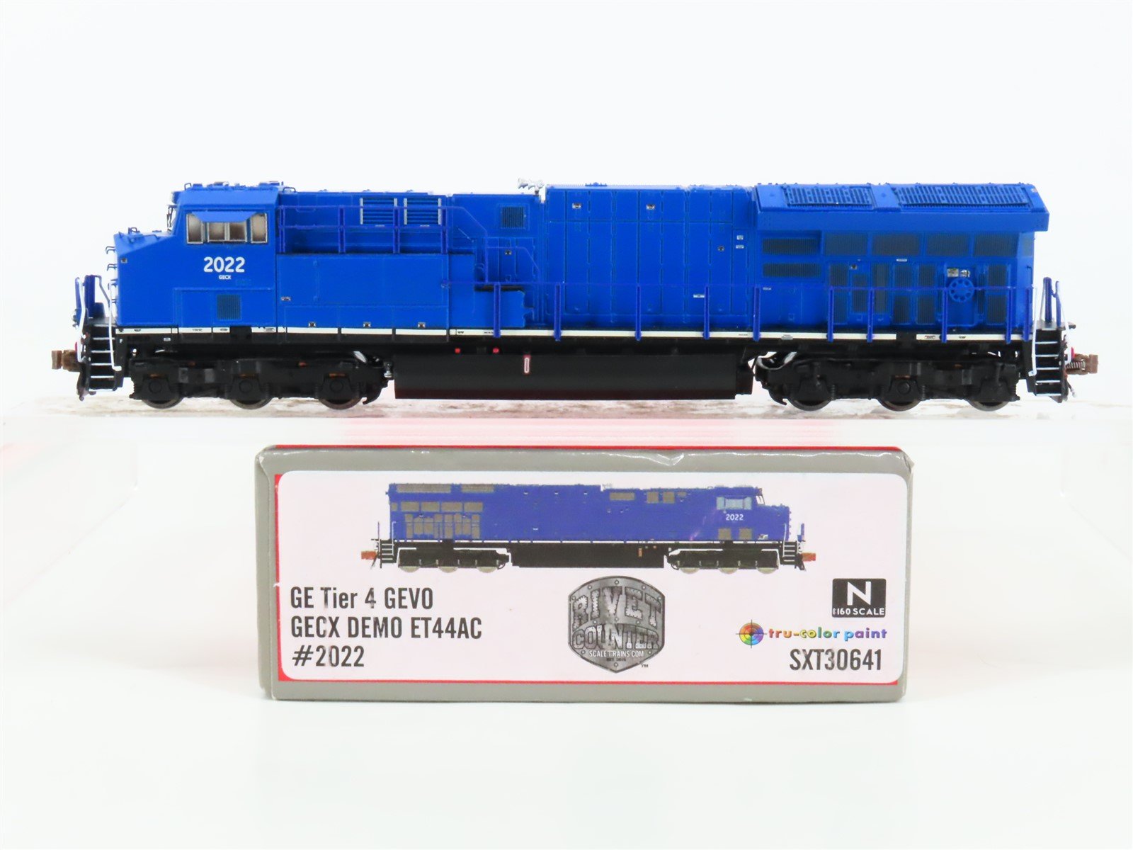 N Scaletrains.com SXT30641 GECX GE Demonstrator Tier 4 ES44AC Diesel #2022
