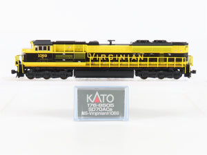 N Scale KATO 176-8505 NS Virginian Heritage SD70ACe Diesel Locomotive #1069