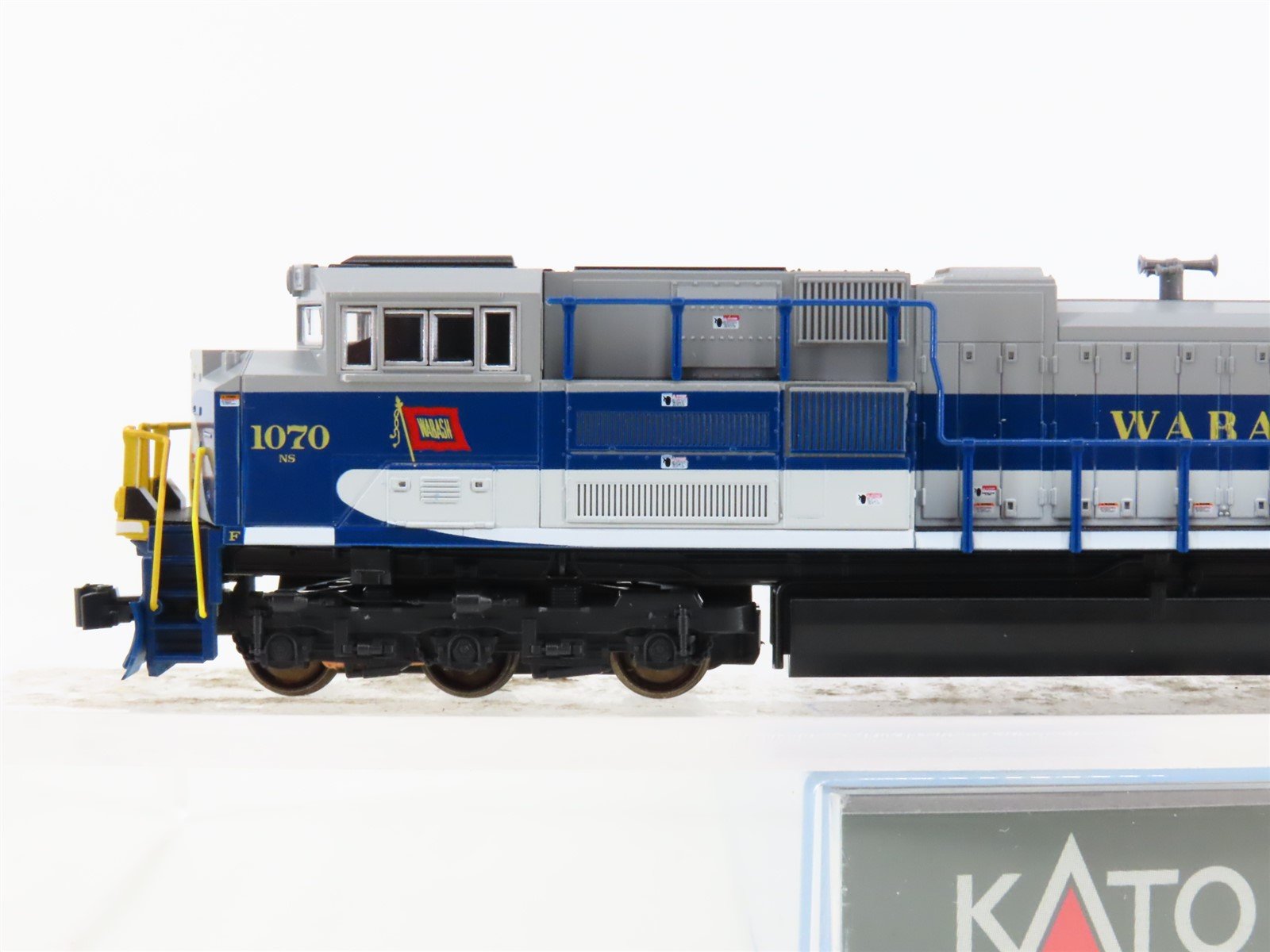 N Scale KATO 176-8512 NS Wabash Heritage SD70ACe Diesel Locomotive #1070