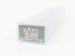 N Scale KATO 176-8512 NS Wabash Heritage SD70ACe Diesel Locomotive #1070