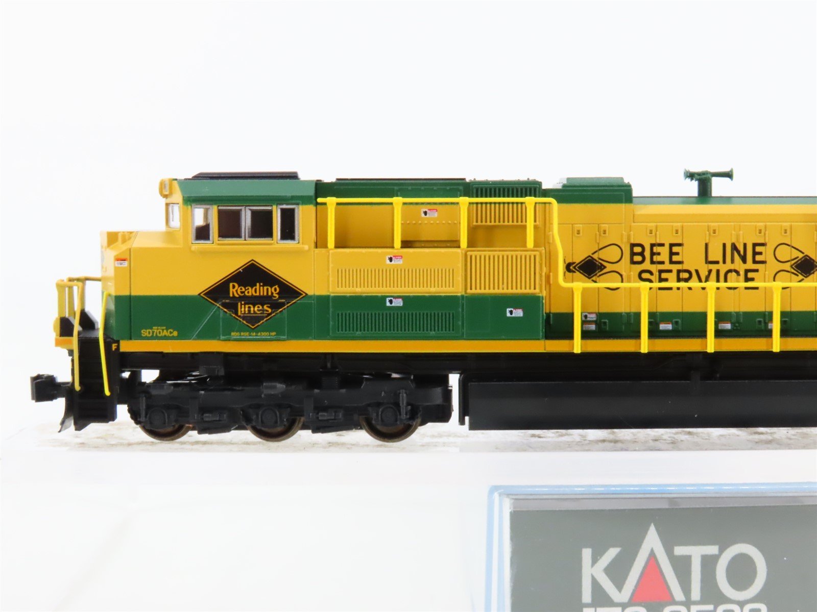 N Scale KATO 176-8508 NS Reading Heritage SD70ACe Diesel Locomotive #1067