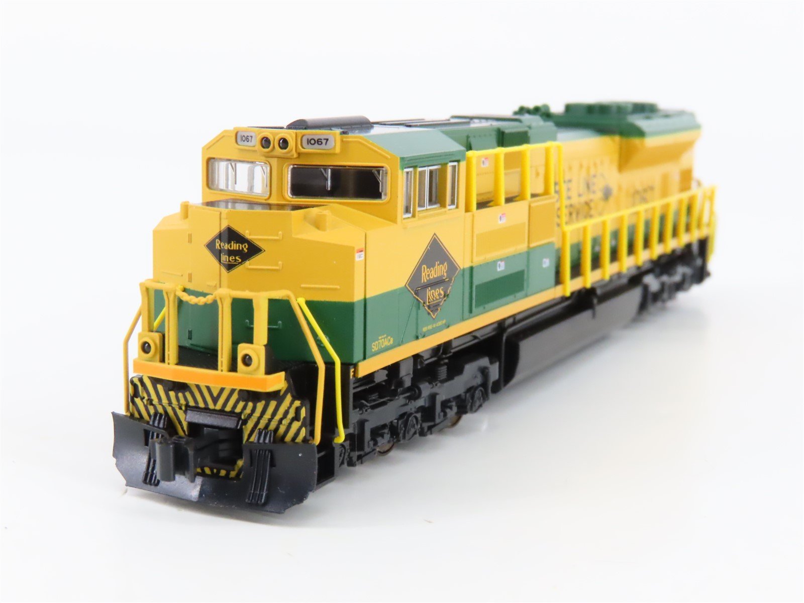 N Scale KATO 176-8508 NS Reading Heritage SD70ACe Diesel Locomotive #1067