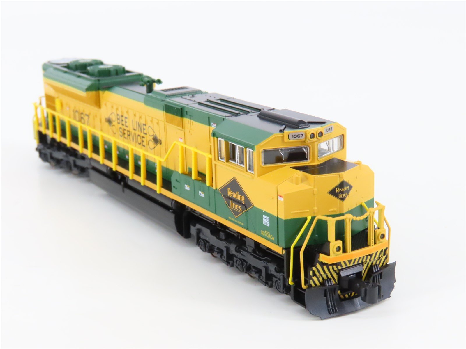 N Scale KATO 176-8508 NS Reading Heritage SD70ACe Diesel Locomotive #1067