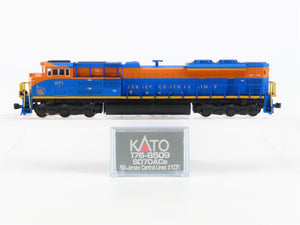 N Scale KATO 176-8509 NS Jersey Central Heritage SD70ACe Diesel Locomotive #1071