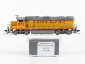 N Scale Atlas 40004129 UP Union Pacific GP38 Diesel Locomotive #1988