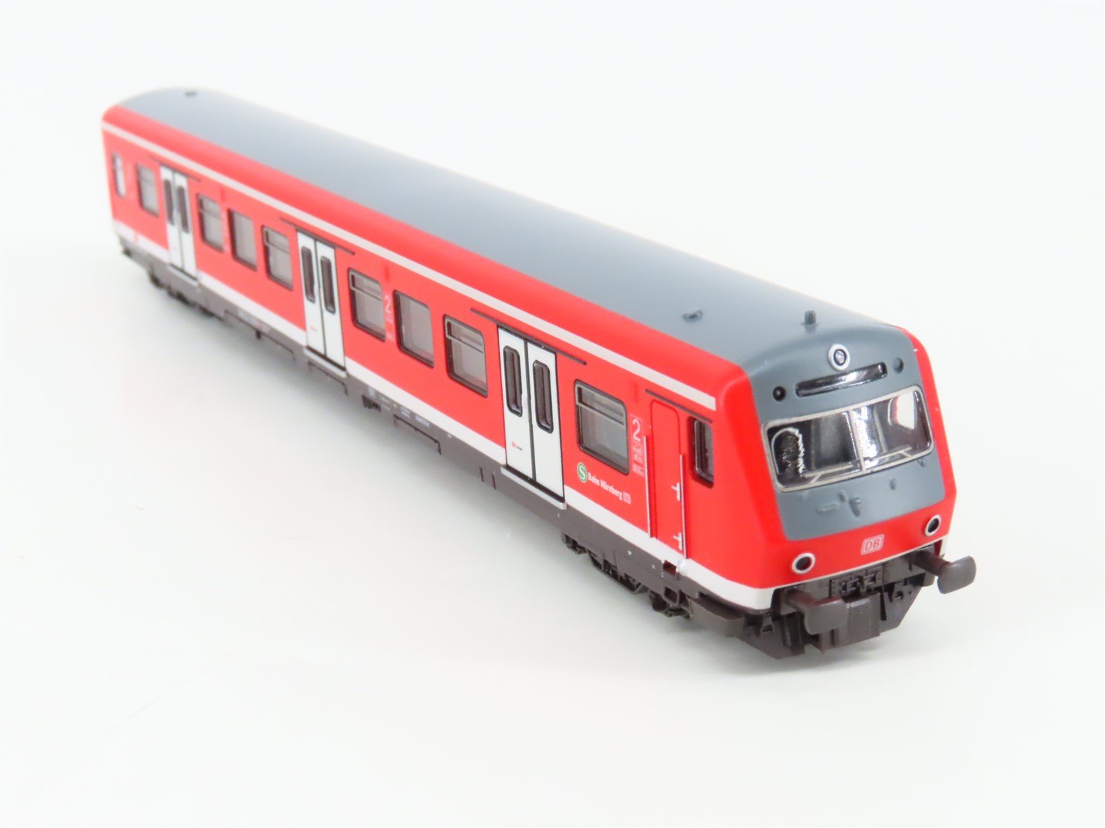 N Scale Trix 15890 DB Deutsche Bahn Wagon & Control Passenger 2-Car Set
