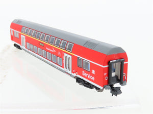 N Scale Trix 15776-01 DB Deutsche Bahn Hanse-Express Bi-Level Passenger Car