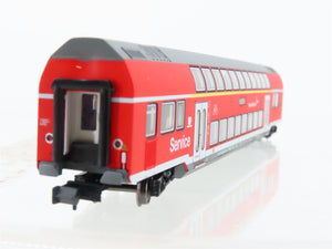 N Scale Trix 15776-01 DB Deutsche Bahn Hanse-Express Bi-Level Passenger Car