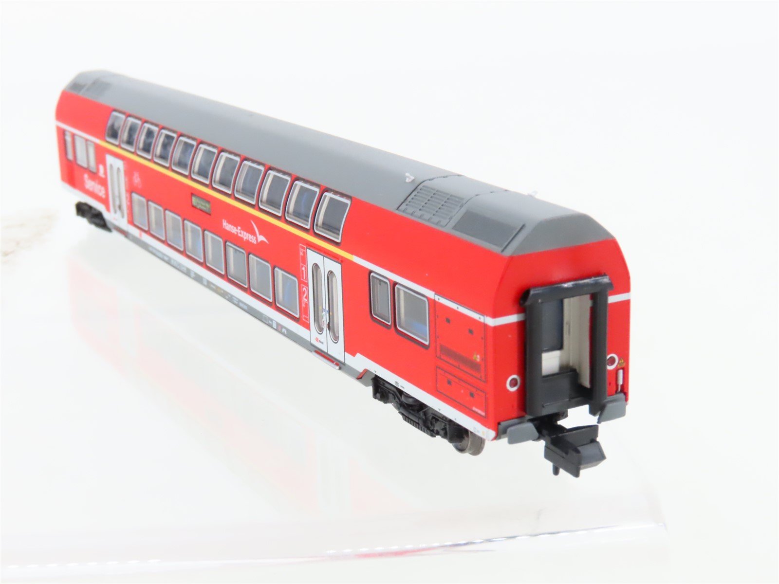 N Scale Trix 15776-01 DB Deutsche Bahn Hanse-Express Bi-Level Passenger Car