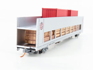 N Micro-Trains MTL 11200710 RBBX Ringling Bros 89' Bi-Level Auto Rack #4708