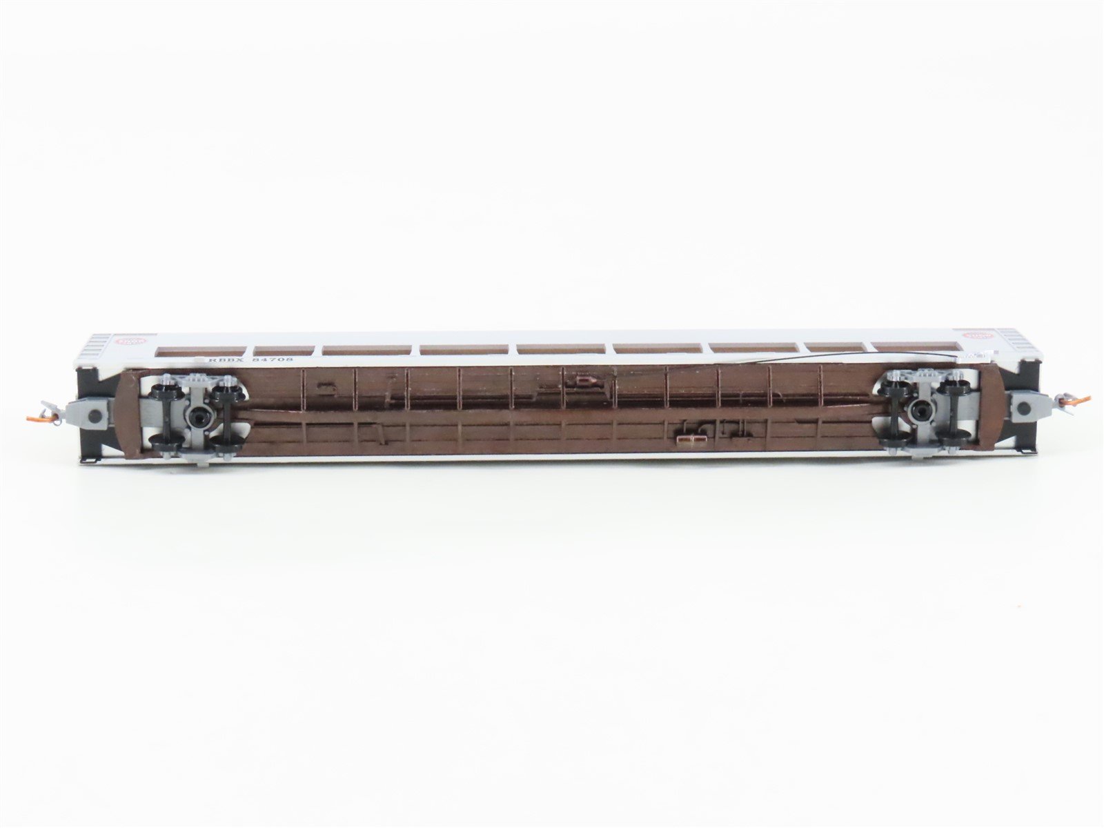 N Micro-Trains MTL 11200710 RBBX Ringling Bros 89' Bi-Level Auto Rack #4708