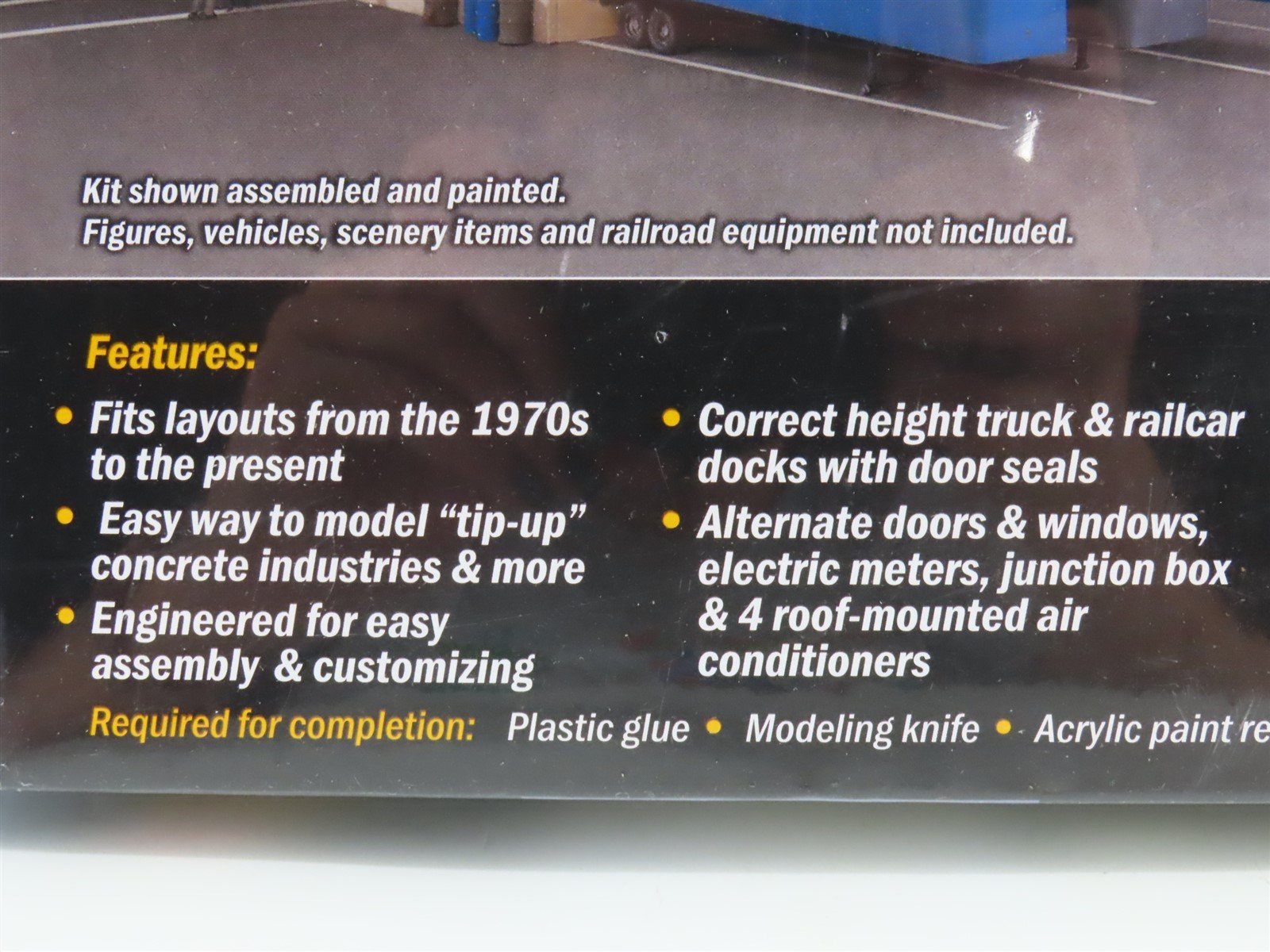 N Scale Walthers 933-3862 Modern Concrete Warehouse Building Kit SEALED