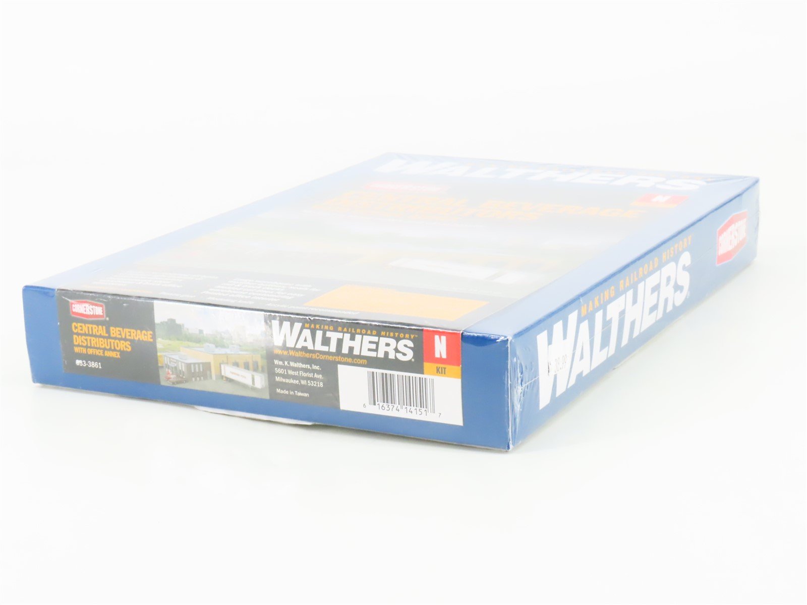 N Scale Walthers 933-3861 Central Beverage Distributors Building Kit SEALED