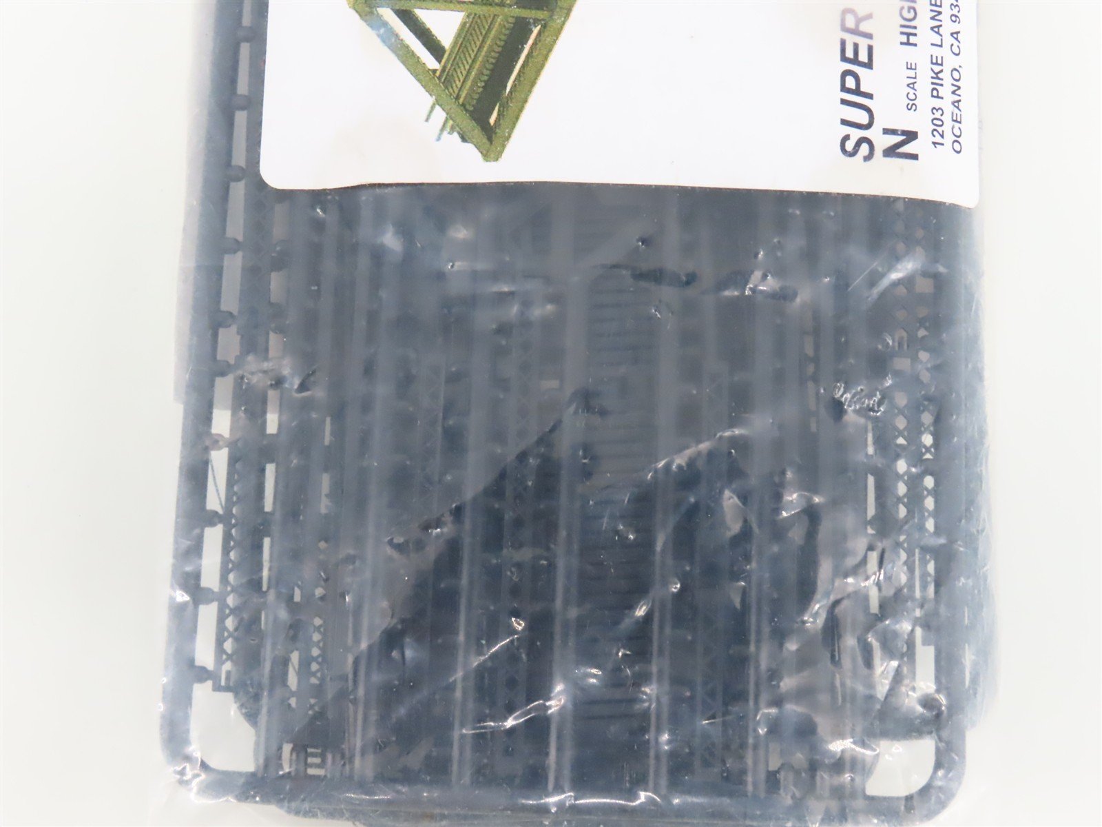 N Scale Central Valley 1815 High Portal Truss Bridge Kit