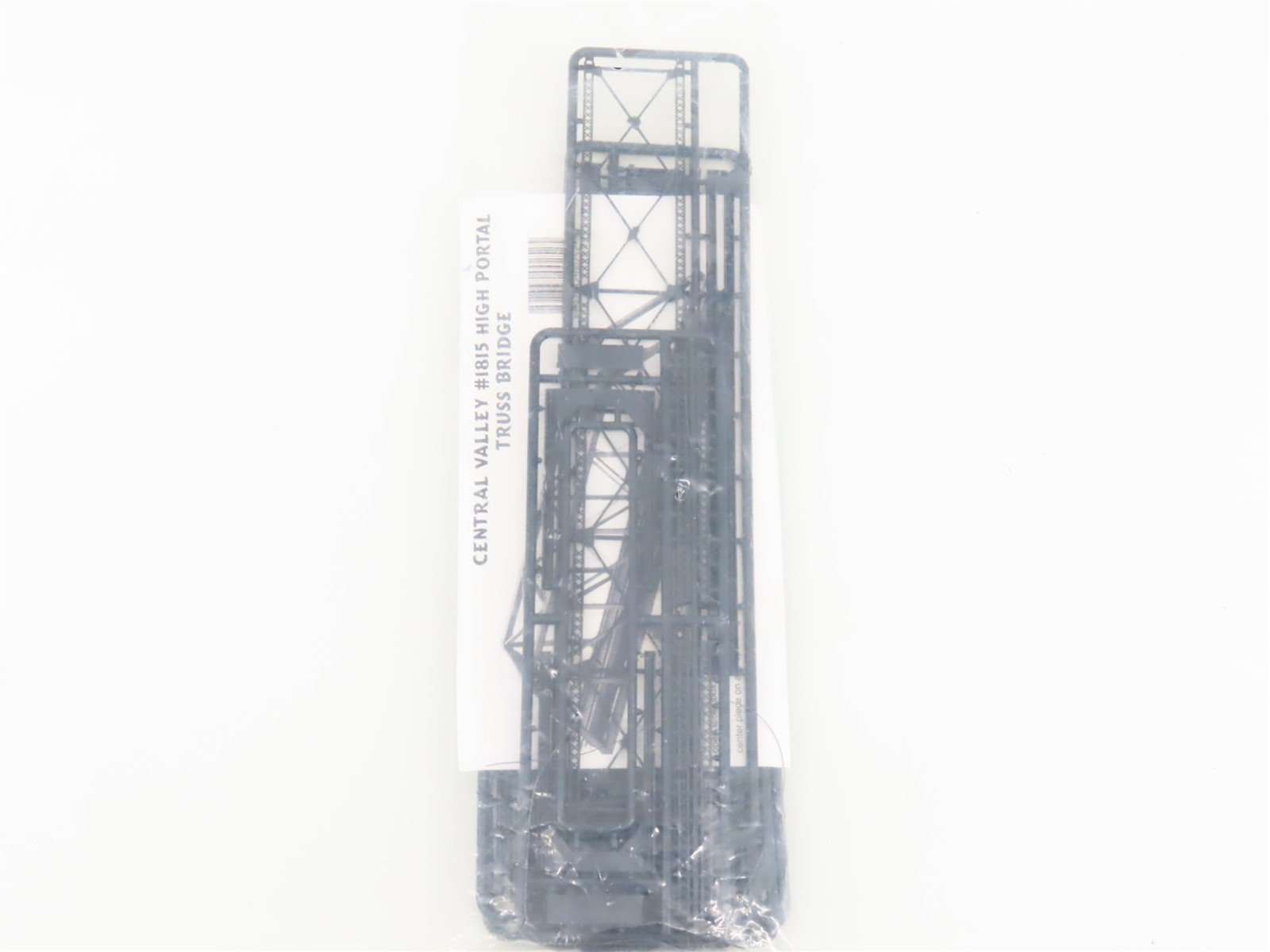 N Scale Central Valley 1815 High Portal Truss Bridge Kit