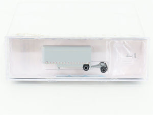 N Scale Trainworx Unlettered 28' Parcel Van Trailer #293887