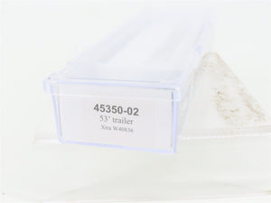 N Scale Trainworx 45350-02 Xtra 53' Trailer #W40836