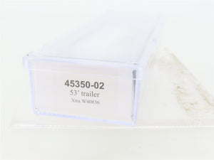 N Scale Trainworx 45350-02 Xtra 53' Trailer #W40836