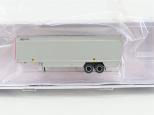 N Scale Trainworx 40144-42 UPSZ 40' Parcel Van Trailer #87781