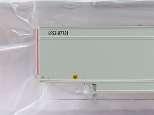 N Scale Trainworx 40144-42 UPSZ 40' Parcel Van Trailer #87781