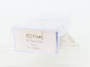 N Scale Trainworx Unlettered 28' Parcel Van Trailer #295872