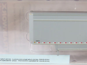 N Scale Trainworx Unlettered 28' Parcel Van Trailer #286843