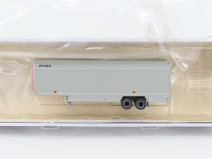 N Scale Trainworx 40144-39 UPSZ 40' Parcel Van Trailer #86035