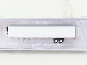 N Scale Trainworx 45399-4 Wabash 53' Reefer Trailer