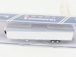 N Scale Trainworx 45399-4 Wabash 53' Reefer Trailer