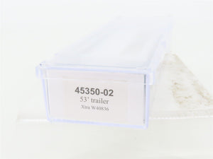 N Scale Trainworx 45350-02 Xtra 53' Trailer #W40836