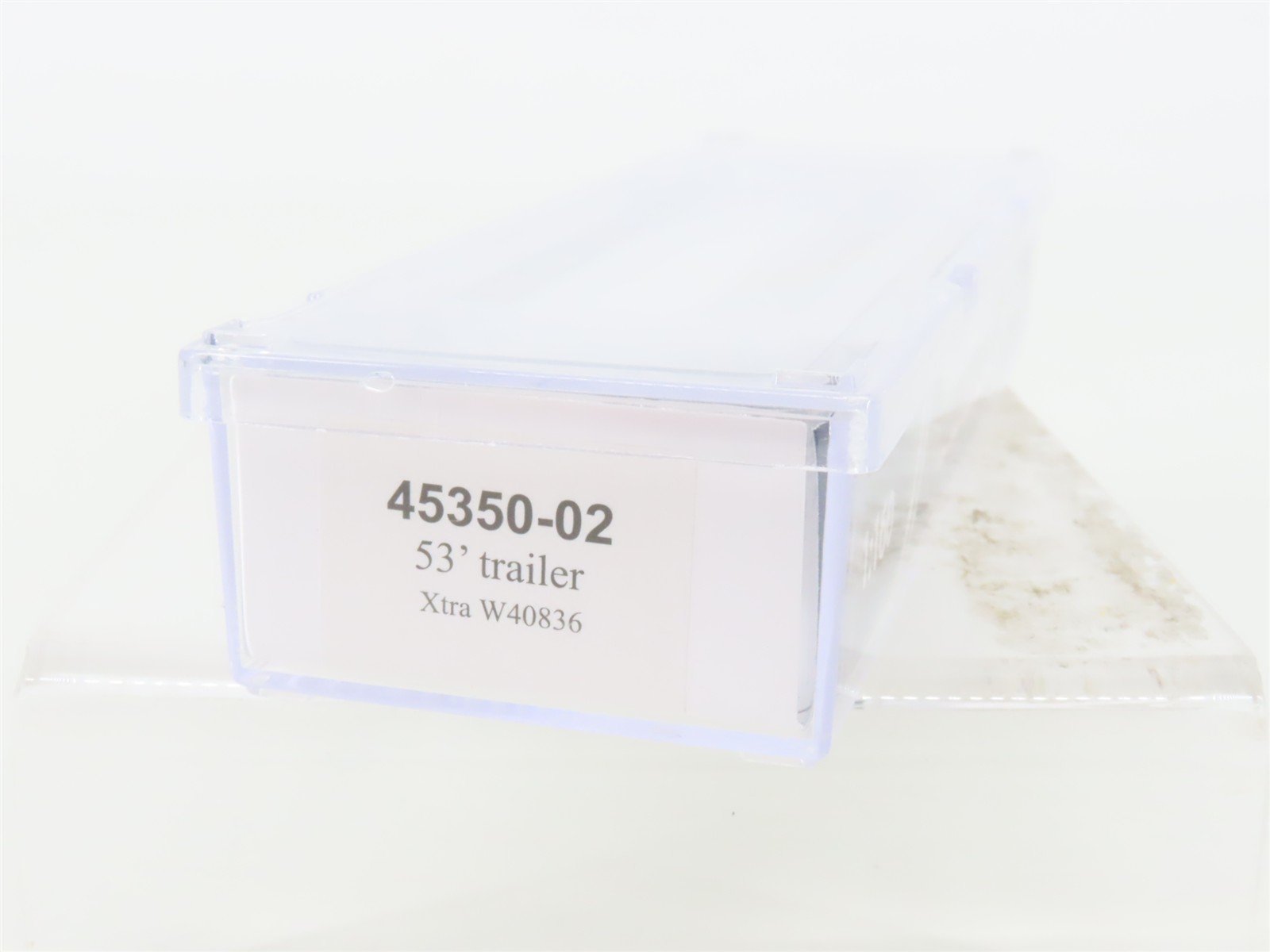 N Scale Trainworx 45350-02 Xtra 53' Trailer #W40836