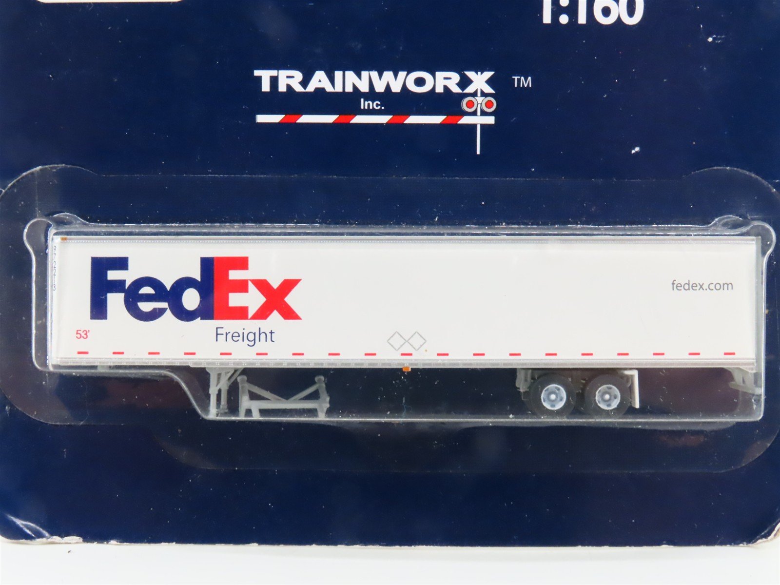N Scale TrainWorx 45389-18 FedEx 53' Trailer #972213