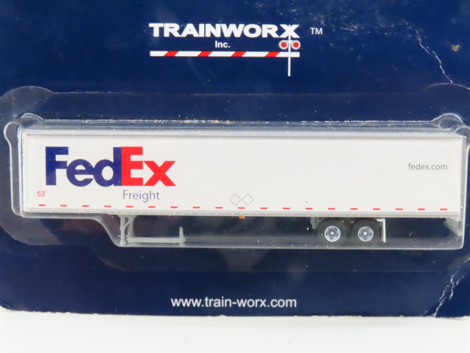 N Scale TrainWorx 45389-17 FedEx 53' Trailer #972177