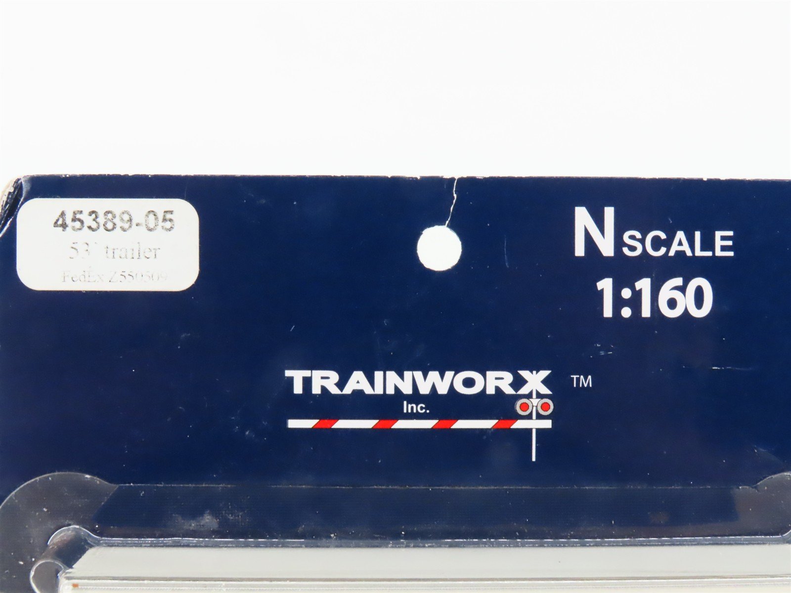 N Scale TrainWorx 45389-05 FedEx 53' Trailer #9Z550509