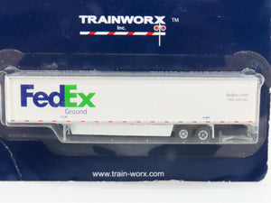 N Scale TrainWorx 45389-05 FedEx 53' Trailer #9Z550509