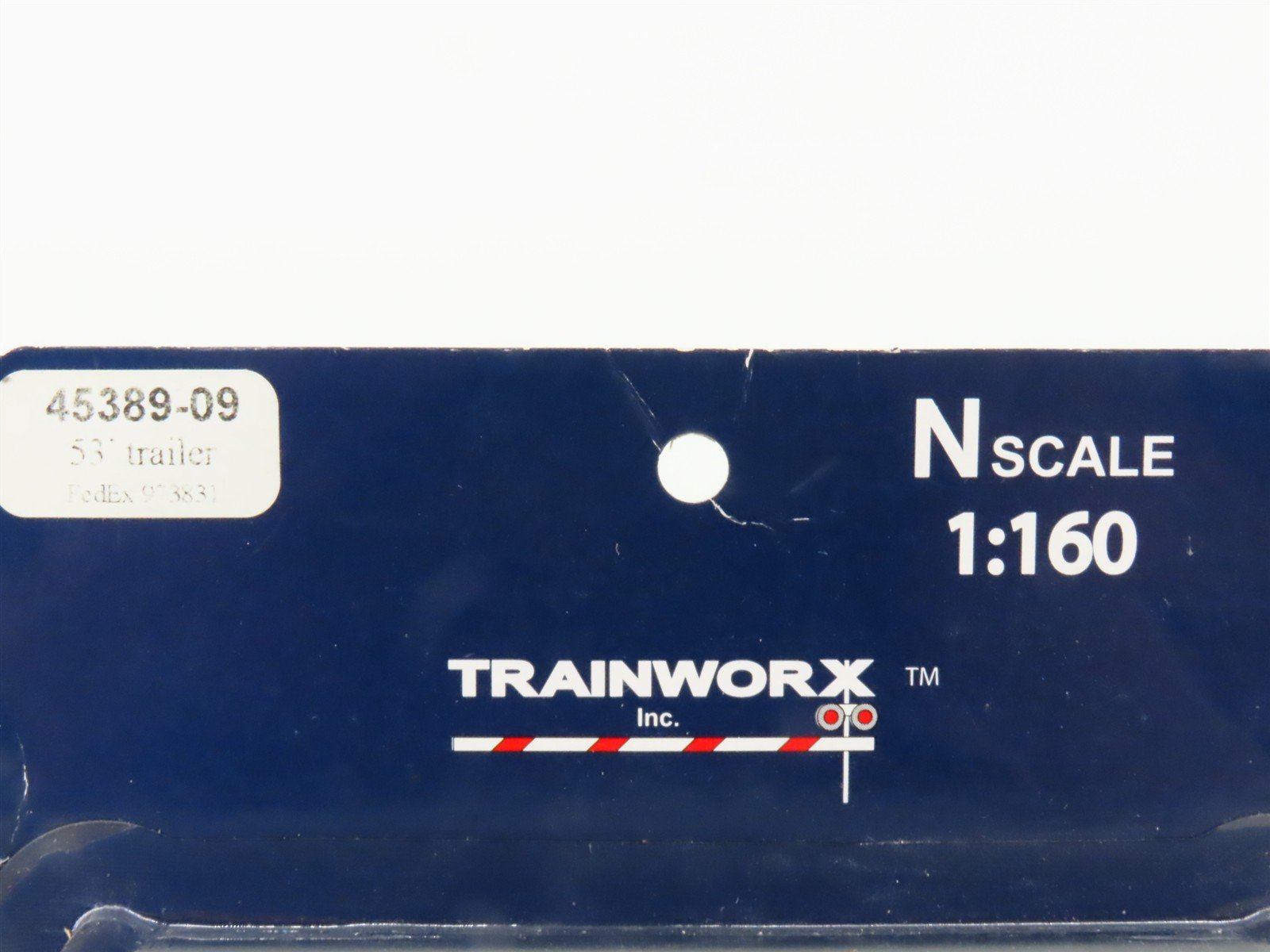 N Scale TrainWorx 45389-09 FedEx 53' Trailer #973831