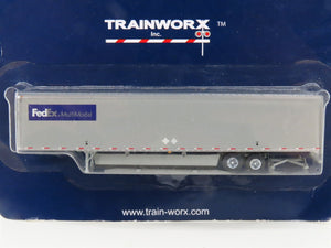 N Scale TrainWorx 45389-09 FedEx 53' Trailer #973831