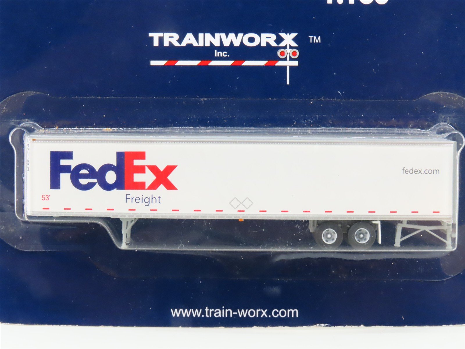 N Scale TrainWorx 45389-14 FedEx 53' Trailer #971693