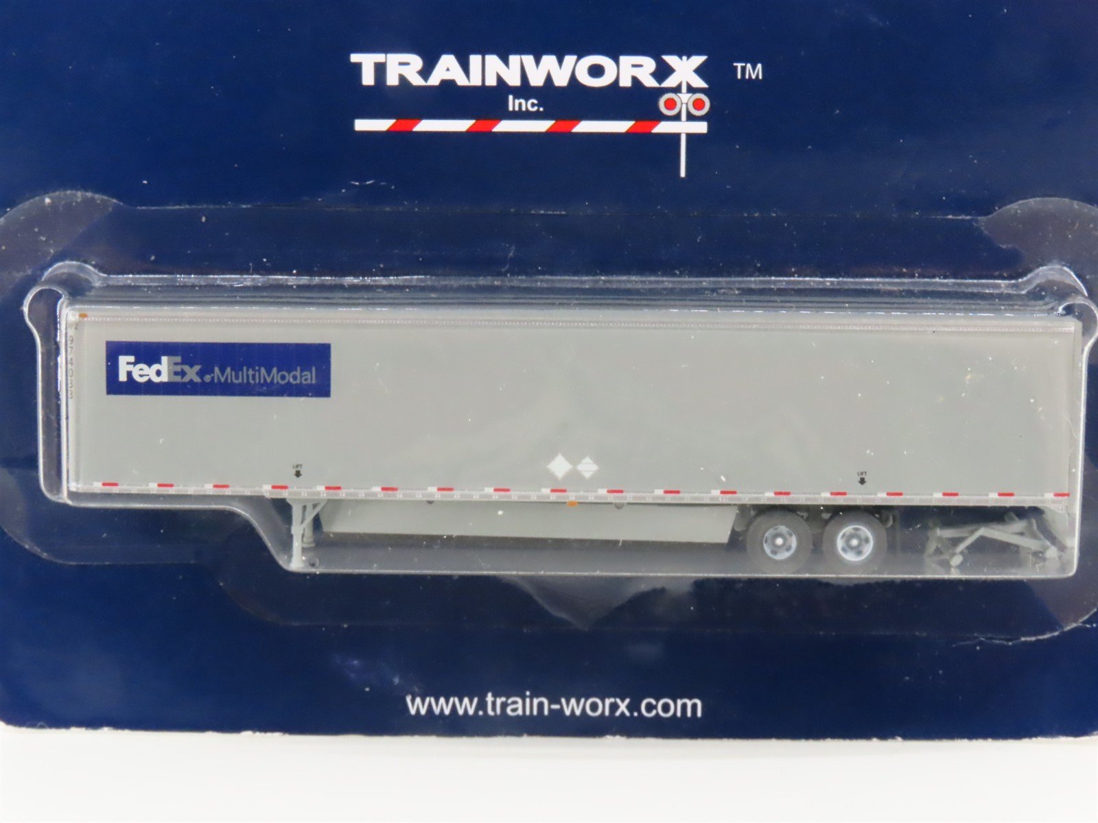 N Scale TrainWorx 45389-14 FedEx 53' Trailer #971693