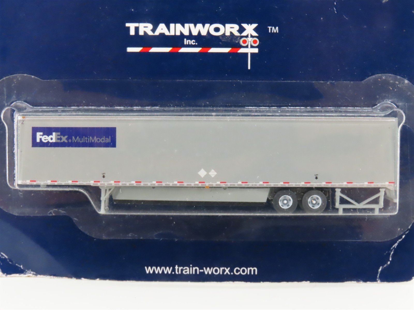 N Scale TrainWorx 45389-07 FedEx 53' Trailer #973325