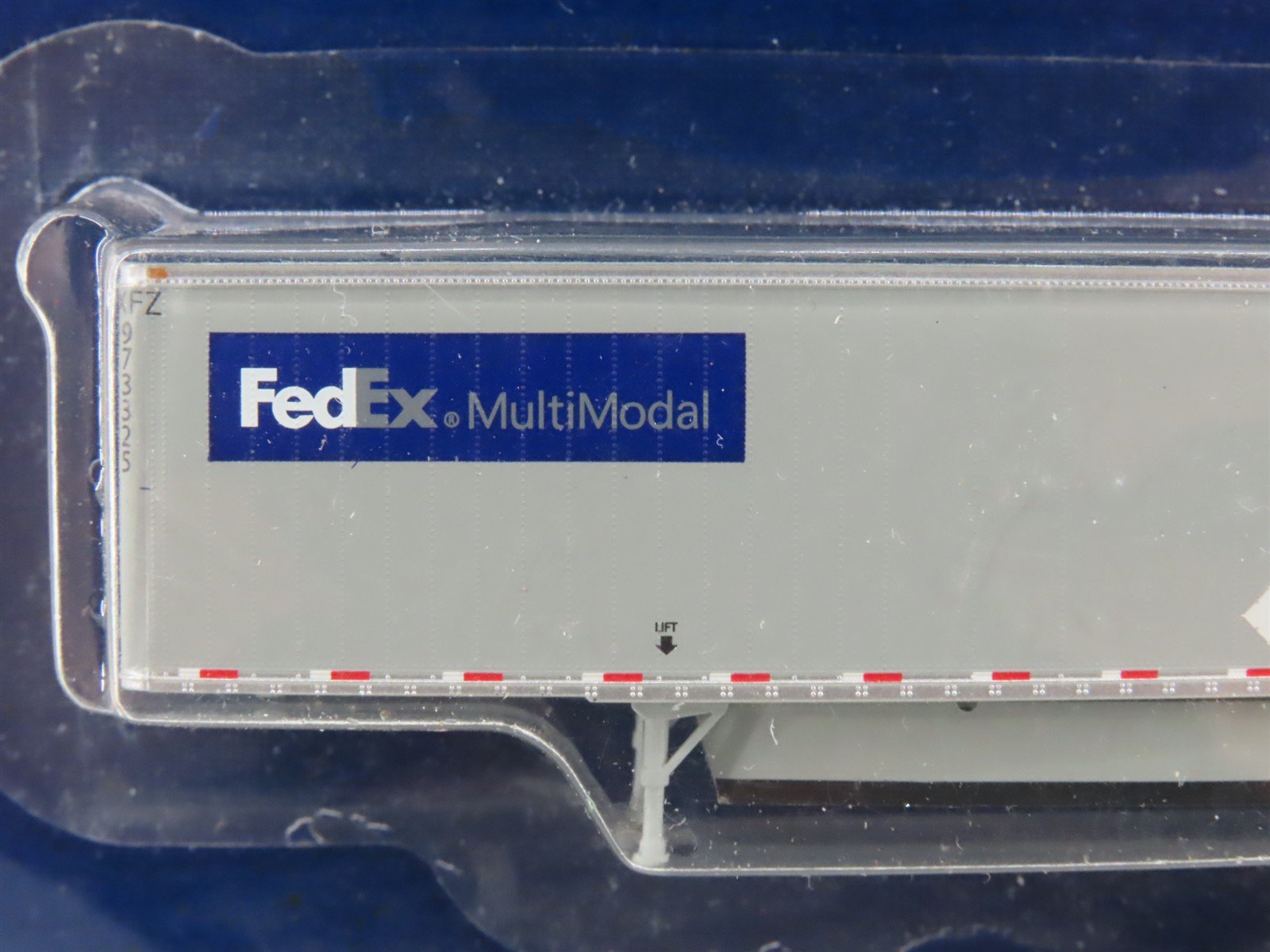 N Scale TrainWorx 45389-07 FedEx 53' Trailer #973325