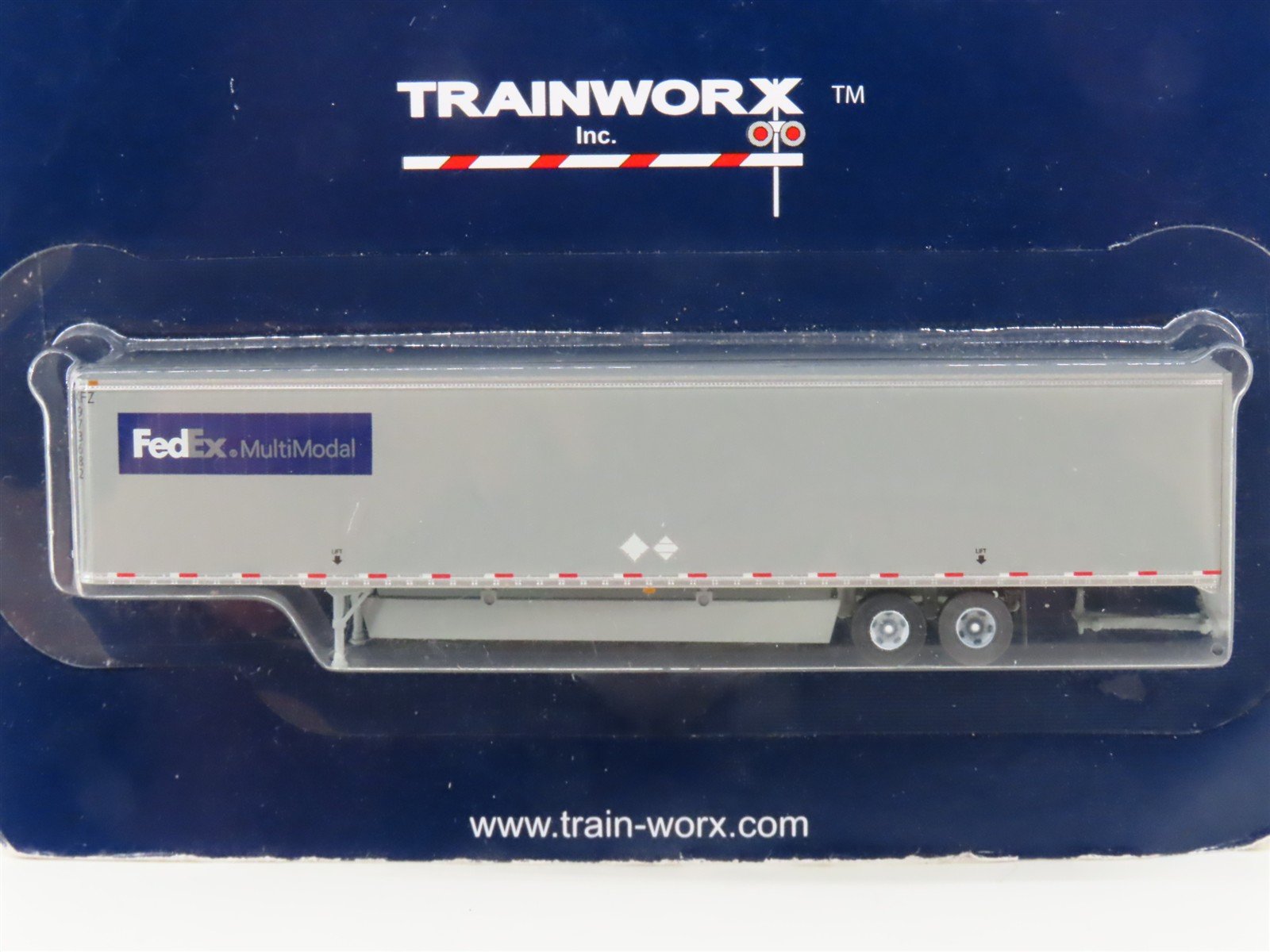 N Scale TrainWorx 45389-08 FedEx 53' Trailer #973682