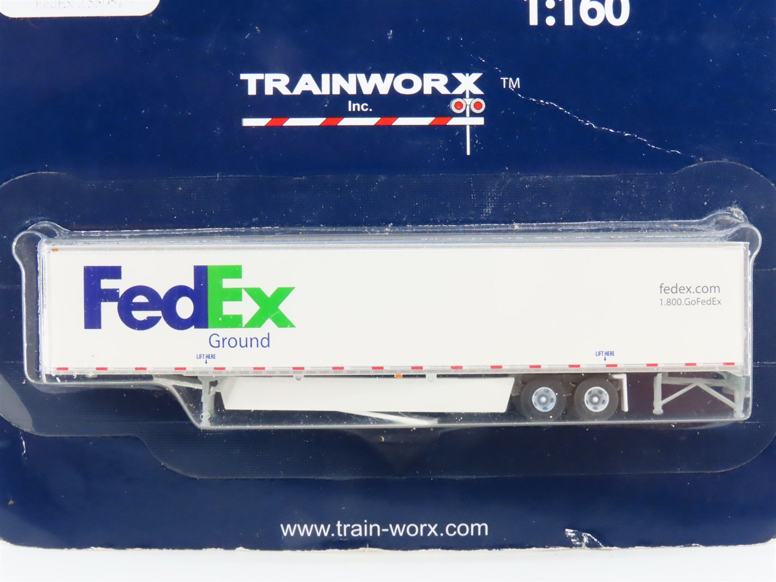 N Scale TrainWorx 45389-06 FedEx 53' Trailer #Z550510