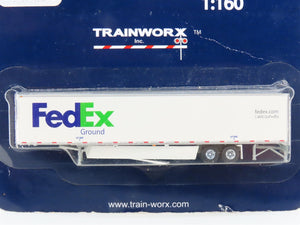 N Scale TrainWorx 45389-06 FedEx 53' Trailer #Z550510