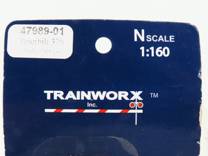 N Scale TrainWorx 47989-01 FedEx Peterbilt 379 Semi Truck