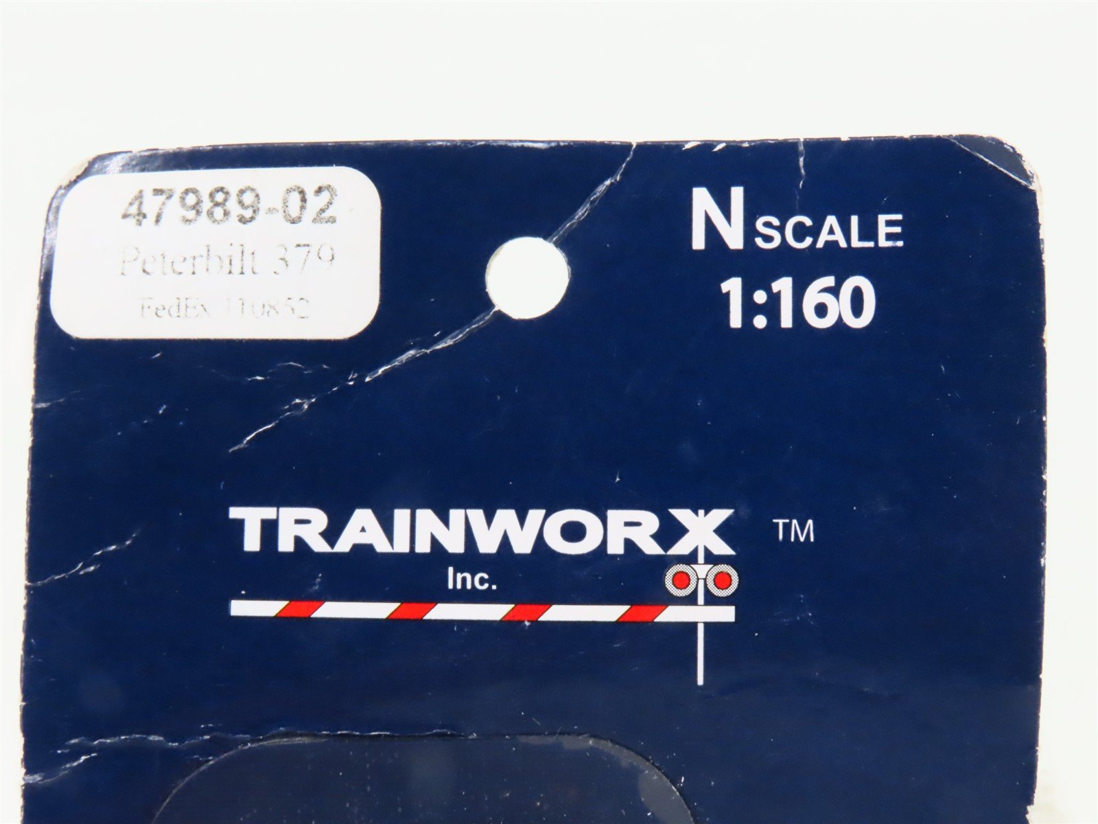 N Scale TrainWorx 47989-02 FedEx Peterbilt 379 Semi Truck