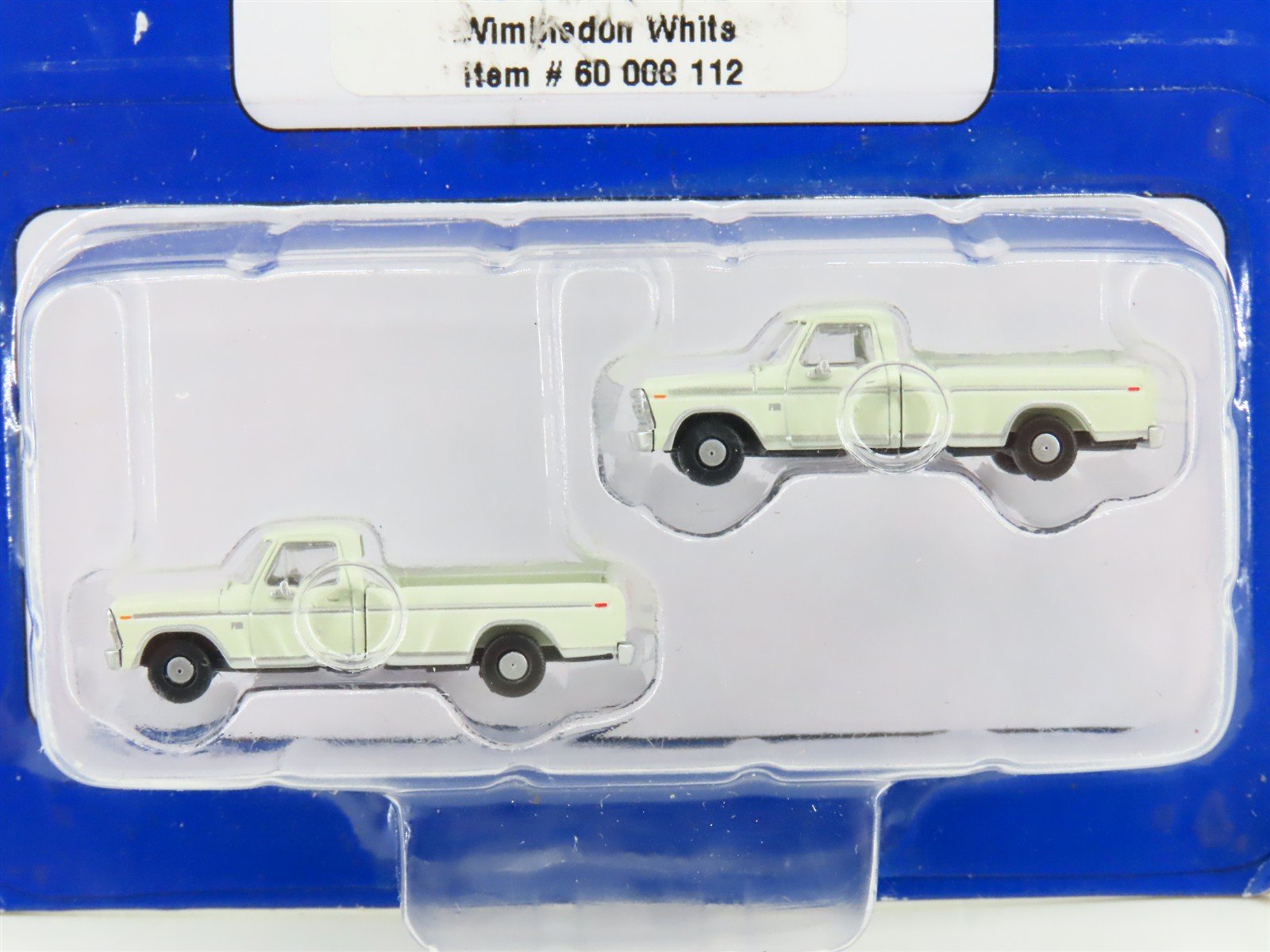 N Scale Atlas 60000112 1973 Ford F-100 Wimbledon White Pick-up Trucks 2-Pack